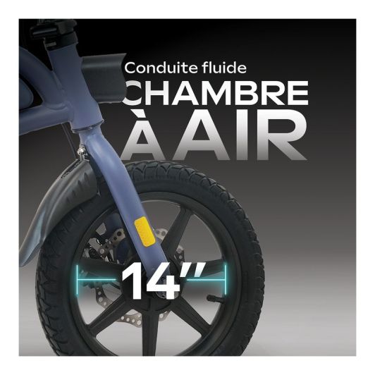 Loopfiets URBANGLIDE BIKE 140 Blauw