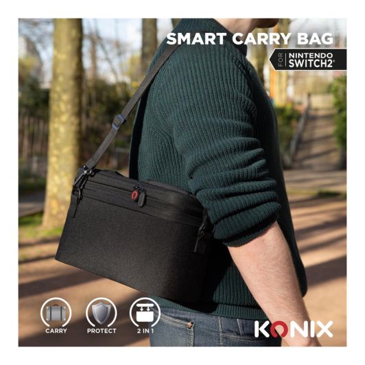 Hoes KONIX Smart carry bag voor Switch 2