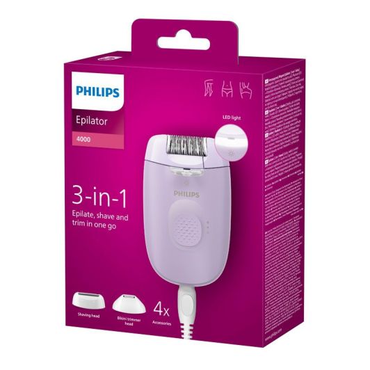 Epilator PHILIPS BRE257/00 SERIES 4000