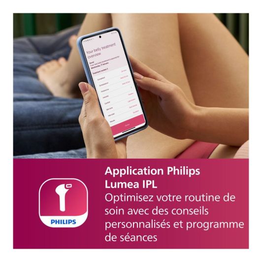Epilateur à lumière pulsée IPL PHILIPS LUMEA 7000 - BRI921/00