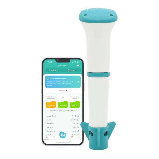 Pack analyseur d'eau de piscine connecté IOPOOL EcO Start + Connect