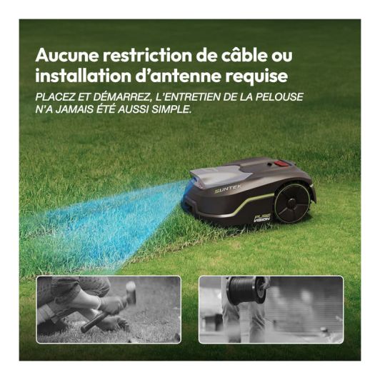 Robotmaaier SUNTEK Pure Vision 600+Garage
