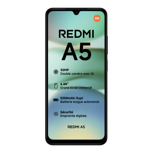 Smartphone XIAOMI Redmi A5 128Gb Zwart