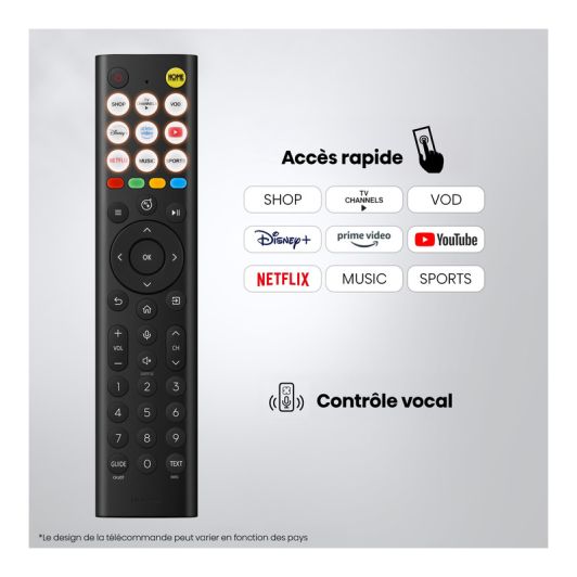 TV MINILED HISENSE 55E8S 144Hz