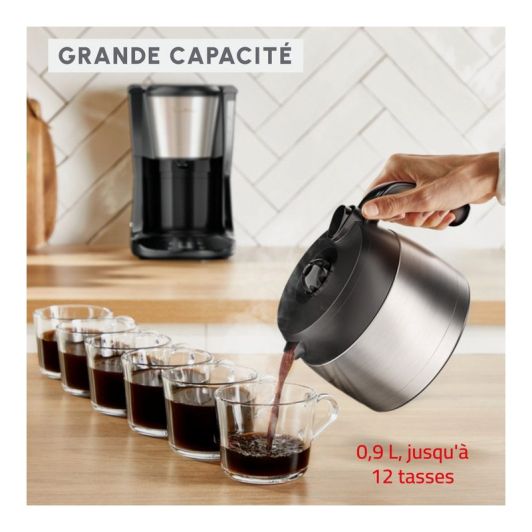 Cafetière filtre  MOULINEX SUBITO PROG FT5S2DE0 