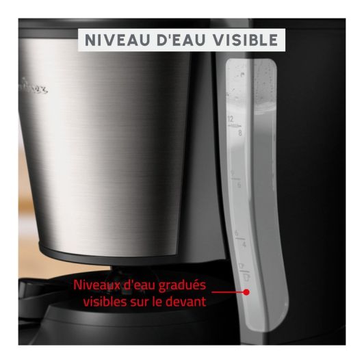 Cafetière filtre  MOULINEX SUBITO PROG FT5S2DE0 
