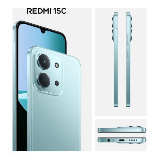Smartphone XIAOMI Redmi 15C 4G 128Go Vert