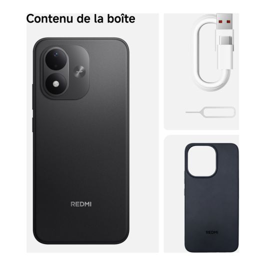 Smartphone XIAOMI Rredmi Note17 4G 128Go Noir