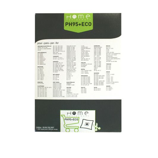 Stofzuigerzakken PH95+ PACK ECO