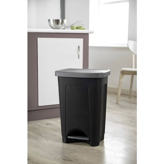 Vuilbak met pedaal 50L 