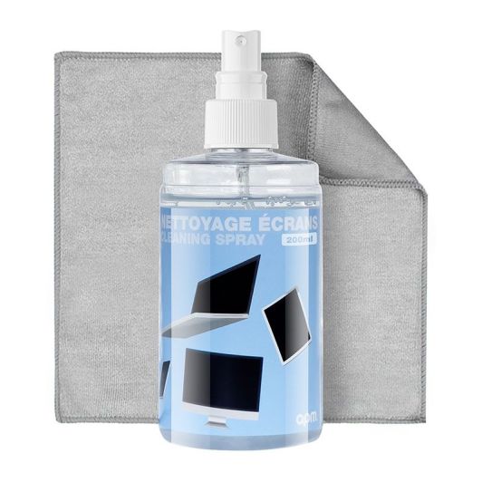 Kit nettoyant APM Tout écran (gel + tissu)