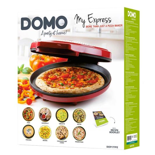 Pizzamaker DOMO MY EXPRESS rood 30cm
