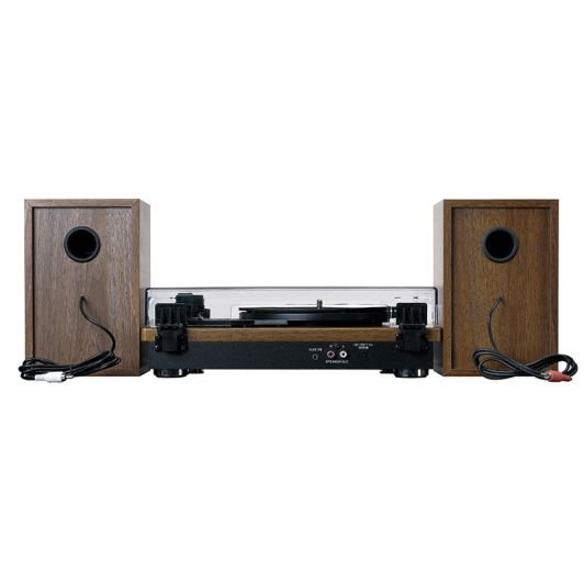 Platenspeler LENCO LS-100WD met luidsprekers