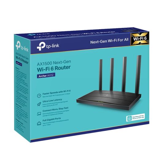 Netwerkrouteur  TP LINK AX1500-wifi6