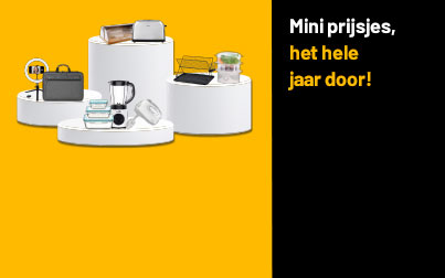 Mini prijsjes, het hele jaar door!