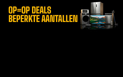 OP = OP Deals - beperkte aantallen