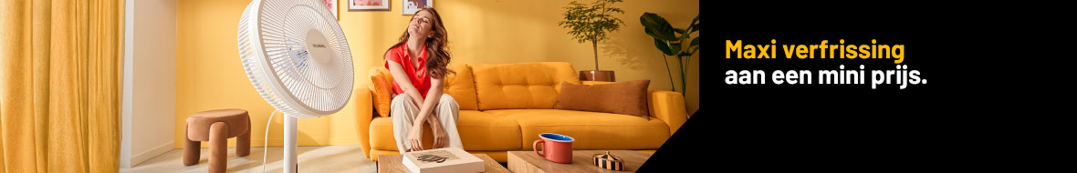 Maxi verfrissing aan een mini prijs