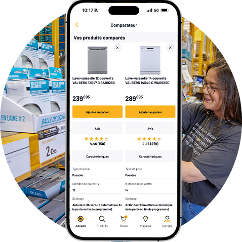 Comparer des produits