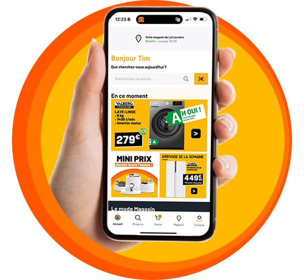 Découvrez notre Appli !