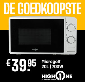 De Goedkoopste - Microgolf - 39€95