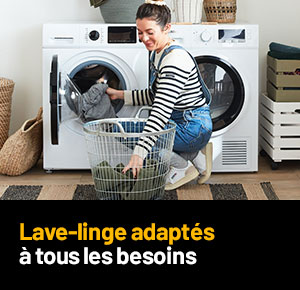 Lave-linges adaptés à tous les besoins