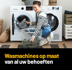 Wasmachines op maat van al uw behoeften