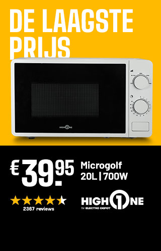 De laagste prijs - Microgolf 20L / 700W - 39€95