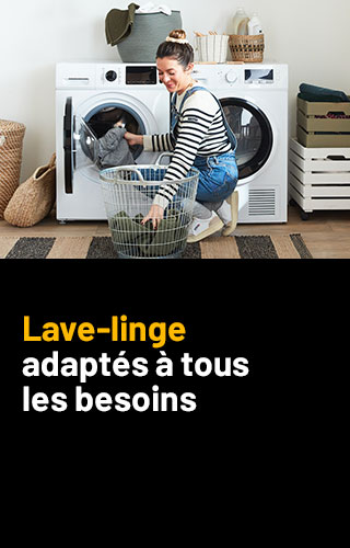 Lave-Linge adaptés à tous les besoinse