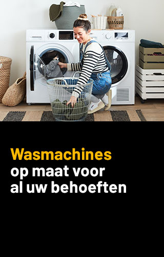 Wasmachines op maat van al uw behoeften