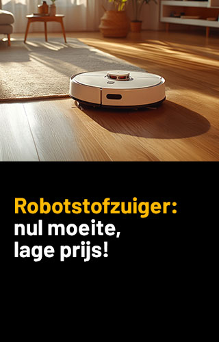 Robotstofzuiger: nul moeite lage prijs!