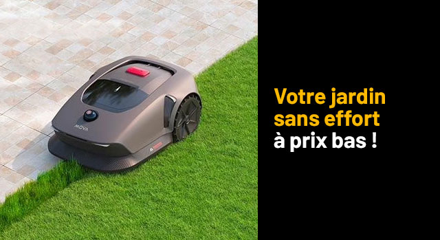Votre jardin sans effort à prix bas