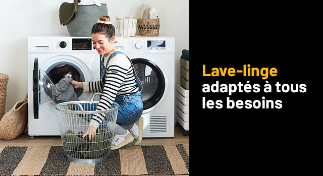 Lave-Linge adaptés à tous les besoins