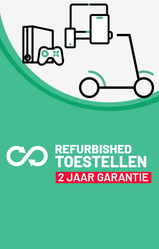 Refurbished Toestellen - 2 jaar garantie