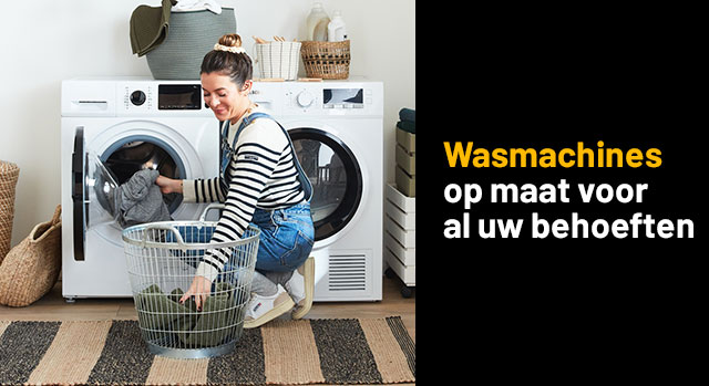 Wasmachines op maat van al uw behoeften