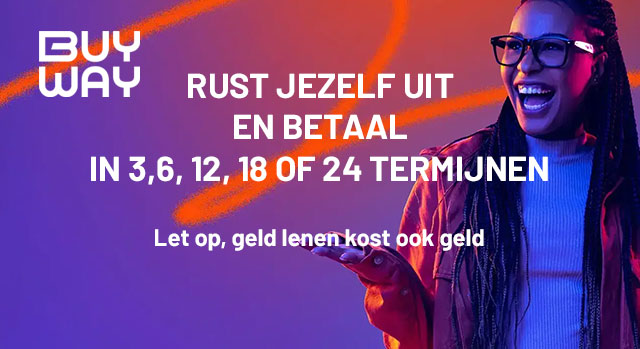 BUYWAY - Rust jezelf uit en betaal in 3, 6, 12, 18 of 24 termijnen