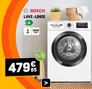 Lave-Linge Bosch ELECTRO DEPOT